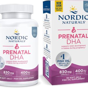 Nordic Naturals Prenatal DHA, Unflavored