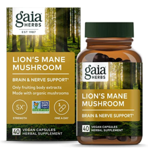 Gaia Herbs Lion’s Mane Mushroom