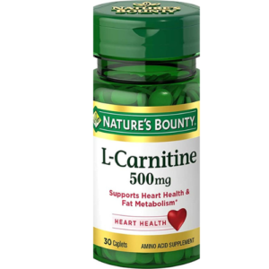 Nature’s Bounty L-Carnitine 500 mg, 30 Tablets