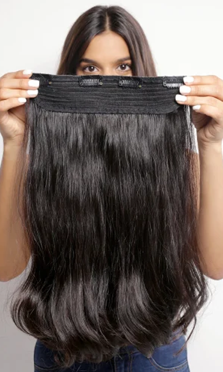 Half Head Human Hair Extension