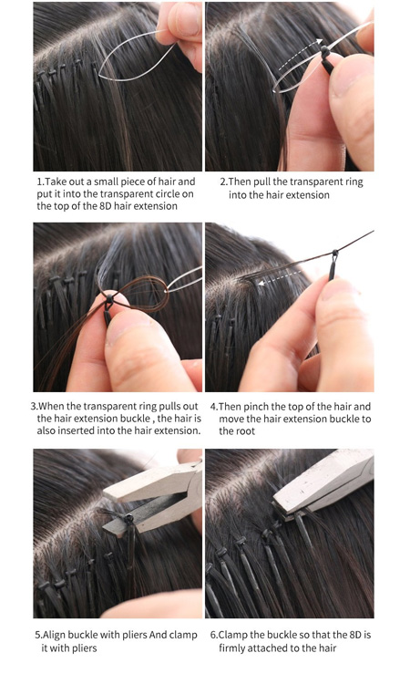 8D Hair Extension Micro - Image 3