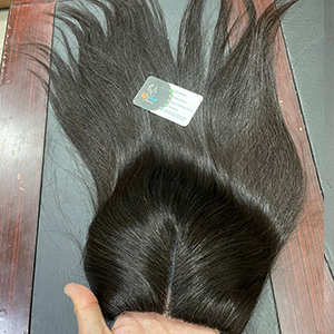 Human Hair Mono Topper 6 x 6 - Image 2