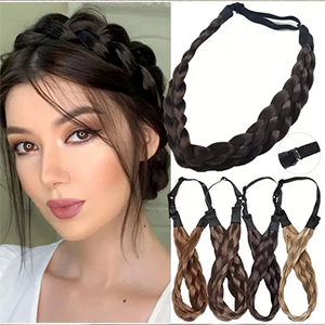 Headband Fishtail Braids Hair